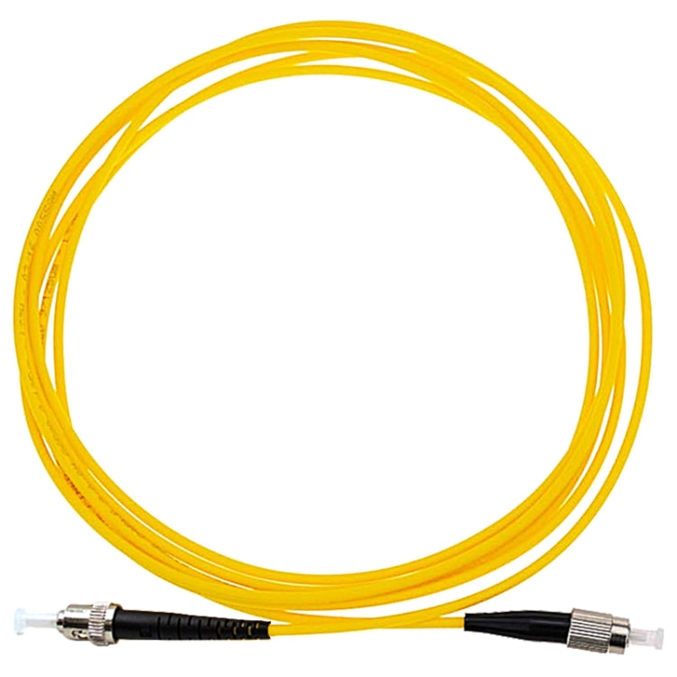 Ponticello in fibra ottica monomodale single-core FC-ST, lunghezza: 3 m, Single-Core Single Mode Ponticello in fibra ottica monomodale single-core FC-ST, lunghezza: 3 m, Single-Core Single Mode